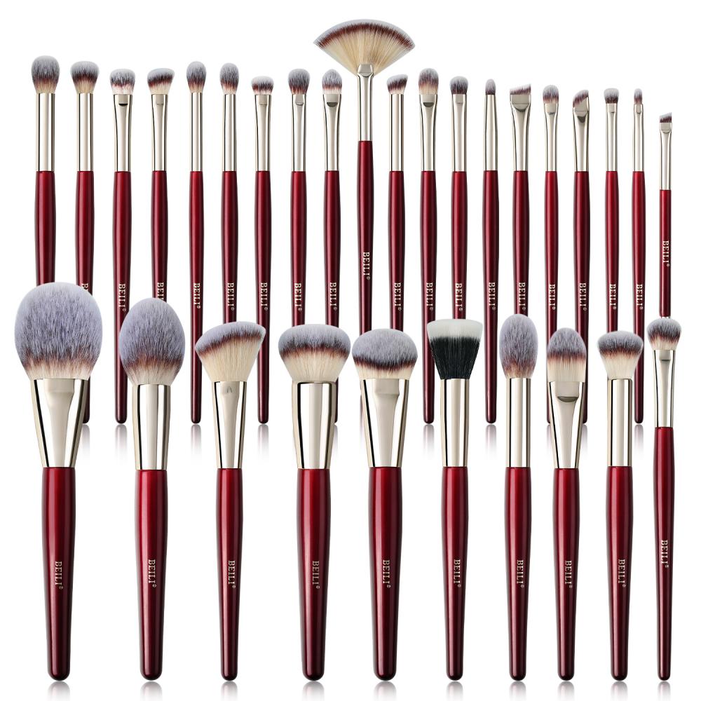 RED makeup brushes