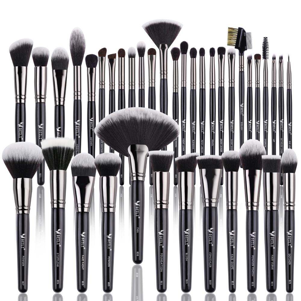 38 pcs  makeup brushes